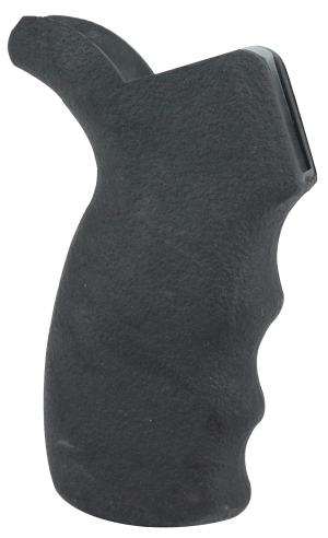 Pachmayr 02466 AR Rear Grip Non-Slip Texture Black Rubber with Finger Grooves for AR-15