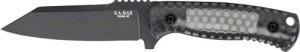 KA-BAR LES GEORGE COOL NAME 4.62 REVERSE TANTO & SHEATH