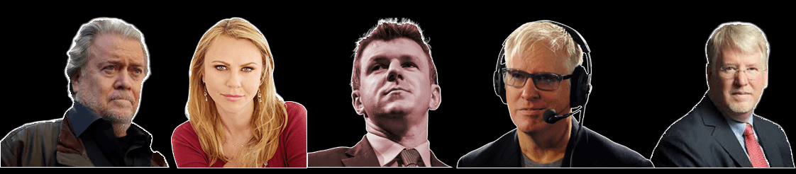 Lara Logan (MC) • Stephen K. Bannon • James O’Keefe • Joe & Jim Hoft