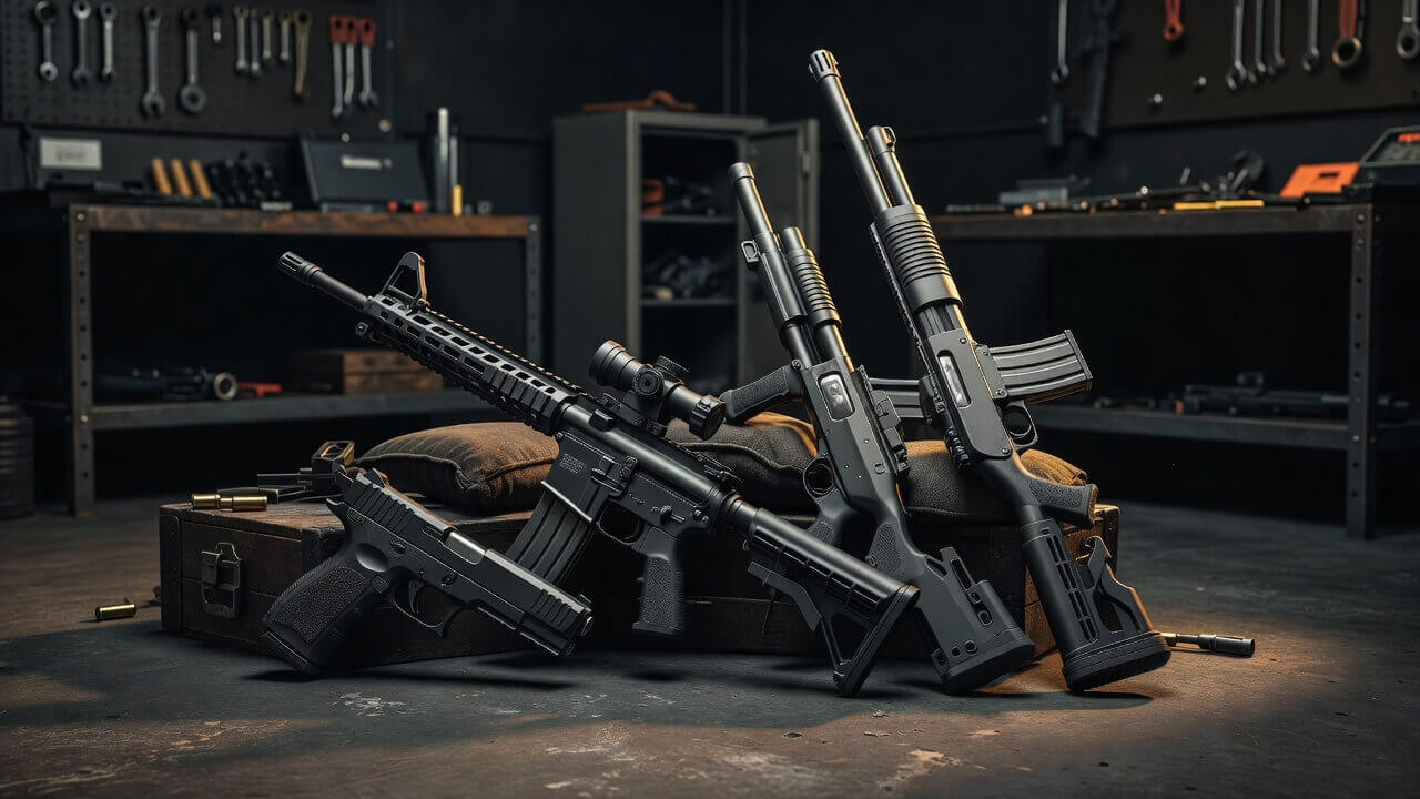 Derya Arms June 2026 US Product Catalog cover featuring various firearms
